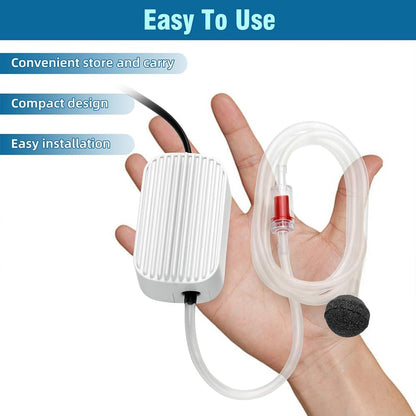 Novique silent air pump air stone and check valve kit