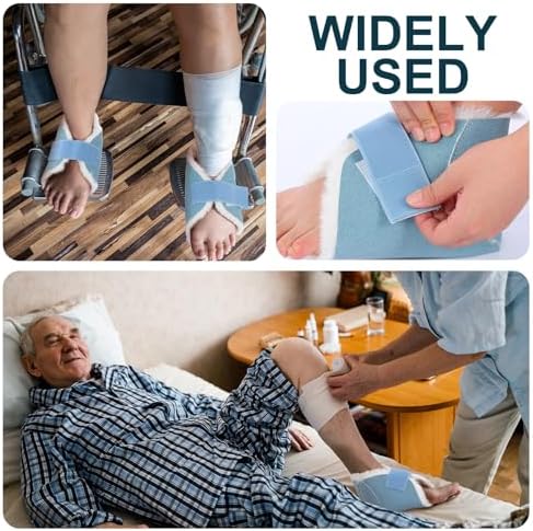 Jeere 2 piece set of medical grade heel cushions for hospital and home care