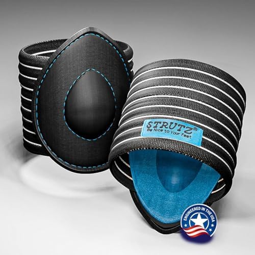 Cushioned compression bands for flat feet support and arch comfort