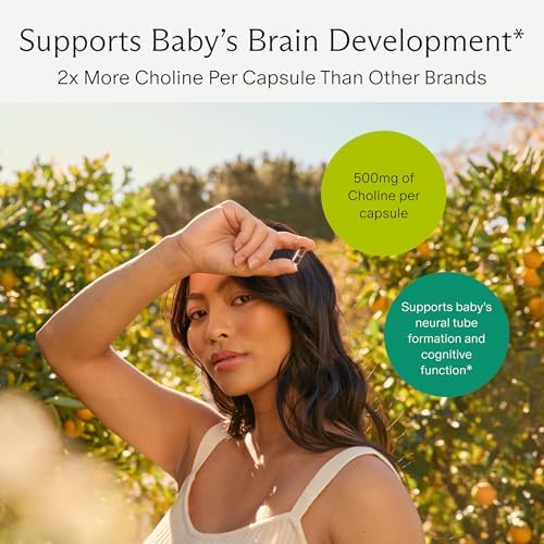 Needed Prenatal Choline supplement nutrition facts label