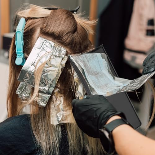 Close up of balayage board surface for even dye application