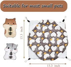 Oineedu small animal fleece hammock close up