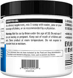 Evlution Nutrition supplement container placed next to a shaker bottle