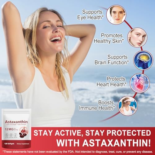 Natural antioxidant supplement softgels arranged for display