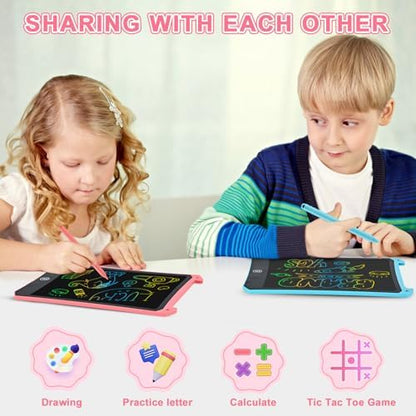 Cimetech colorful digital doodle board for kids showing screen detail