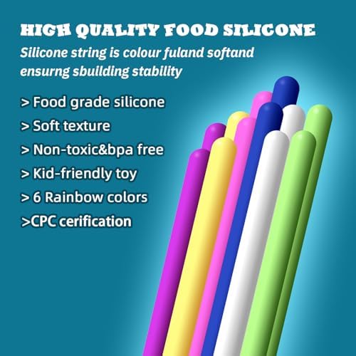 YANCIN autism toy showing hands weaving colorful strings through the silicone openings