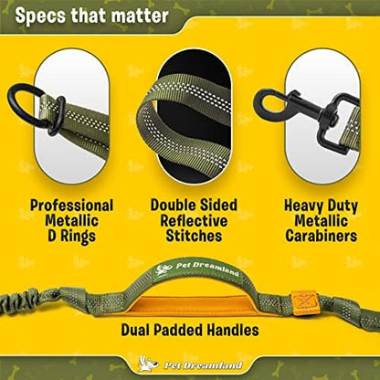 Pet Dreamland leash dual padded handles demonstration