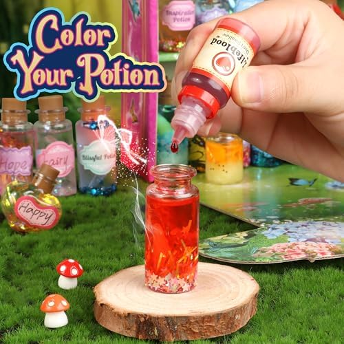 Child using the Wookidel magical potion display case