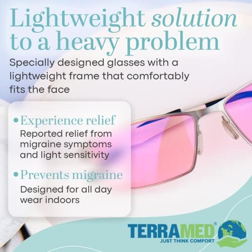 Close up of Terramed Sparrow FL-41 lens tint for light sensitivity