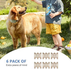 Pack of 6 Sgeoypil rubber clips for Tractive Dog XL