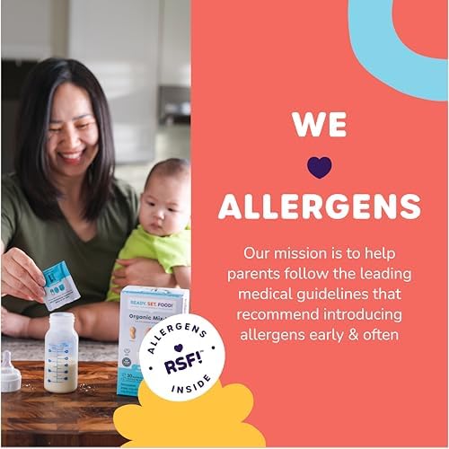 Ready, Set, Food! Stage 1 daily allergen mix-in packets