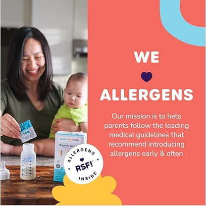 Ready, Set, Food! Stage 1 daily allergen mix-in packets
