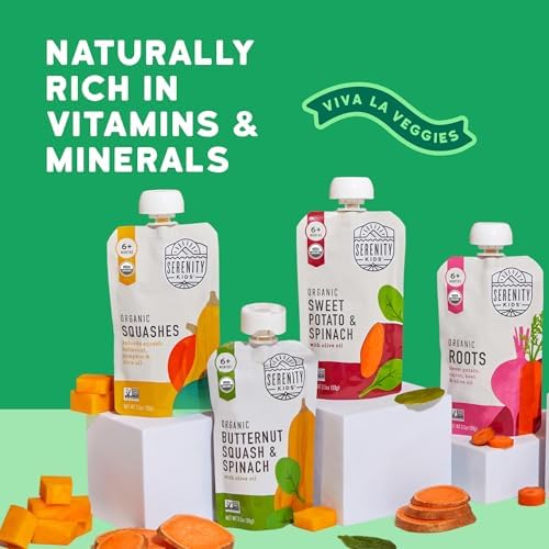 Serenity Kids 6 plus months baby food variety pack