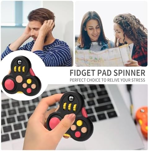 Yrissmiss autism sensory tool close up on the clicker buttons and smooth joystick modules.