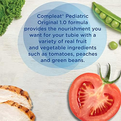 Compleat pediatric medical food formula box packaging for health support
