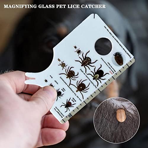 Yhaili tick remover card demonstrating size for camping gear