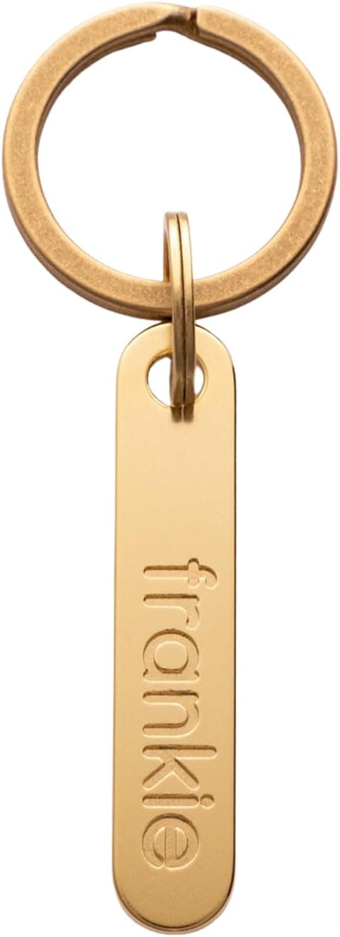 Solid Brass PET TAG - Modern, Minimal Pet IDs. Durable, Lifetime Tags with deep Cut Text. Includes Space for Two Phone Numbers. (Circle) - Image 9