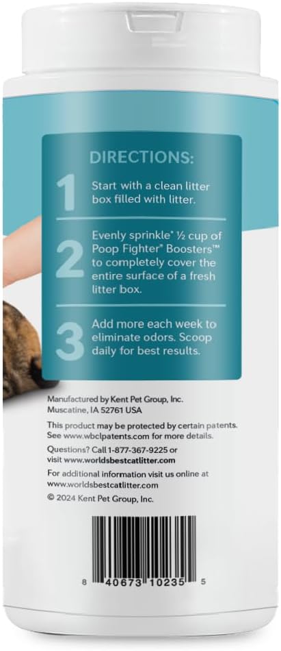 USA imported cat litter deodorizer for neutralizing poop and urine smells