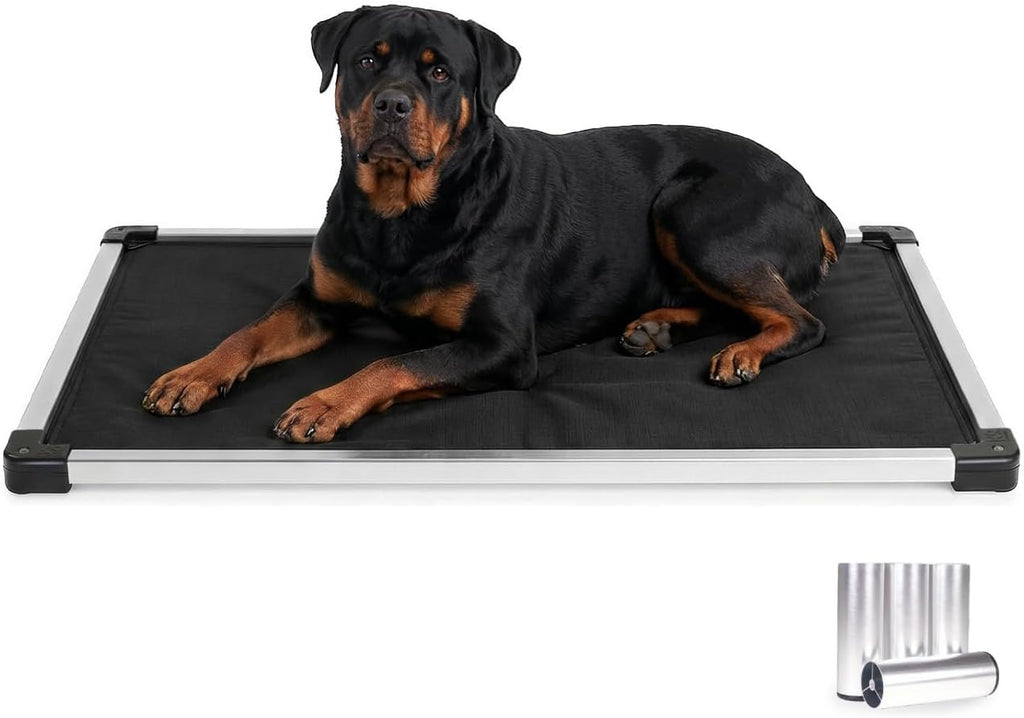 K9 Ballistics Chew Proof Armored Padded Dog Crate Bed, Virtually Indestructible, Legs Included (Blue Quartz, Large (41" L x 27" W x 5" H)) - Image 12