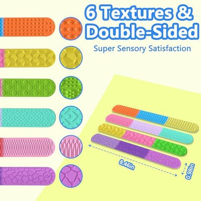 Tainomy silicone fidget toys set in assorted vibrant colors