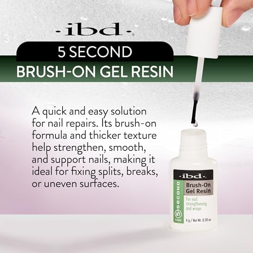 IBD 5 Second Gel Resin 6 gram bottle for salon quality manicure