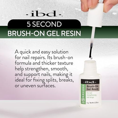 IBD 5 Second Gel Resin 6 gram bottle for salon quality manicure