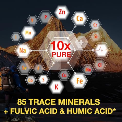 Organic shilajit drops rich in 85 plus trace minerals for metabolism and immune booster.