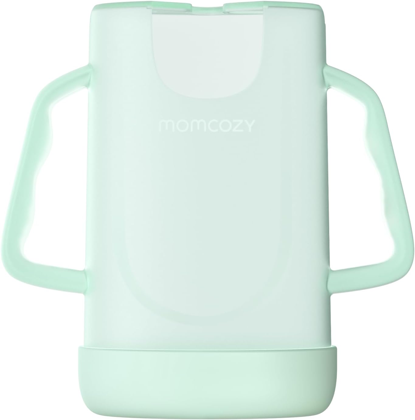 Momcozy Baby Pouch Holder Green front view