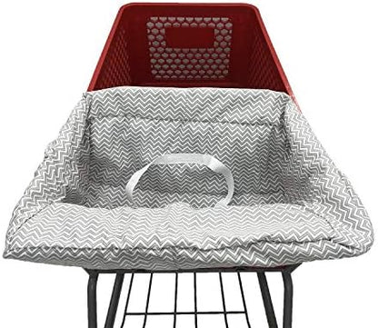 Brain Architect Child cart cover showing the padded seat and safety belt details