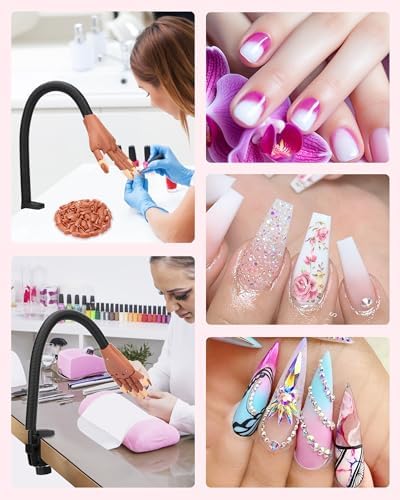 Top down view of Difenni movable manicure practice hand