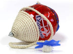 Educational toy set of three Mexican spinning tops