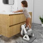 Wiifo adjustable step stool ladder base showing non slip feet design