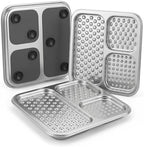 Cdipesp chew-proof dog licking mat with suction cups