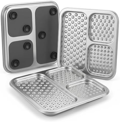 Cdipesp chew-proof dog licking mat with suction cups