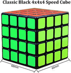 Side angle of the IRRDFO 4x4 speed cube displaying premium smooth turning layers.