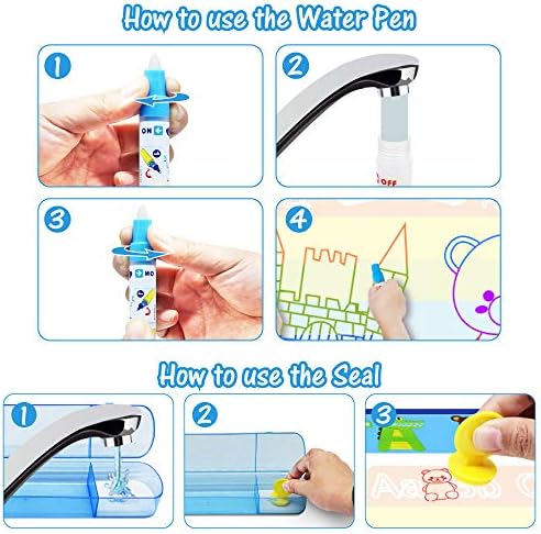 Demonstration of the suction cups holding the large Jasonwell magic drawing mat securely upright against a smooth glass window.