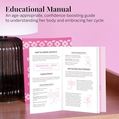 Authentic USA imported Pixie Cup hygiene kit for tween menstrual health