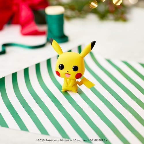 Caterpie and Cubone zero point nine inch pocket sized collectibles in packaging