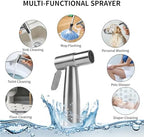 Adjustable pressure handle detail of Homwe handheld toilet sprayer