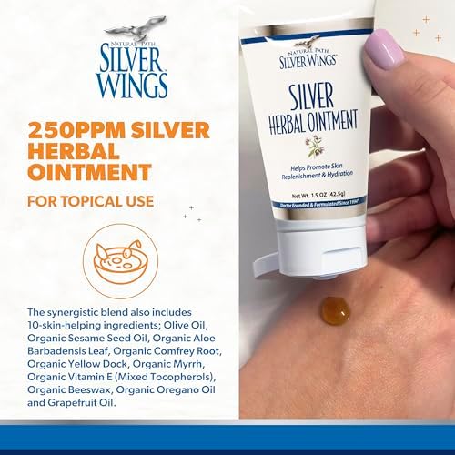 Natural Path Silver Wings 250ppm ointment texture and consistency