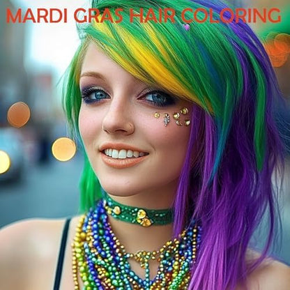 Paminify hair chalk kit packaging and color variety