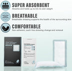 Everlit super absorbent dressing medical application on heavy exuding chronic skin ulcers