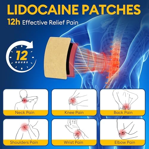 Back of Sumifun pain relief patch box with usage instructions