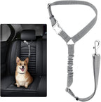 Plutus Pet Dog Seat Belt for Car Headrest, Reflective and Adjustable Restraint with Elastic Bungee for Safety, Vehicle Seatbelt Harness for Small Medium Large Dogs and Cats - Image 10