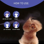 Authentic Artero Big Bang spray for show dog hocks and topknots