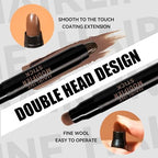 Travel size gray hair cover up stick in black brown