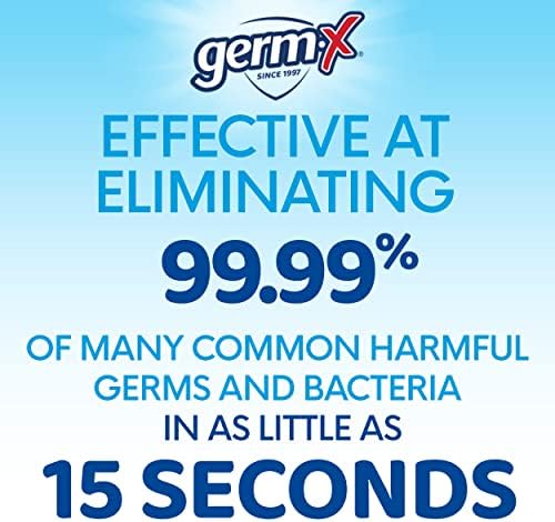 Germ-X Original Hand Sanitizer, 8 Fl Oz (Pack of 12), Less Drying Moisturizing Gel with Vitamin E, No Rinse Formula, Pump Bottle - Image 6