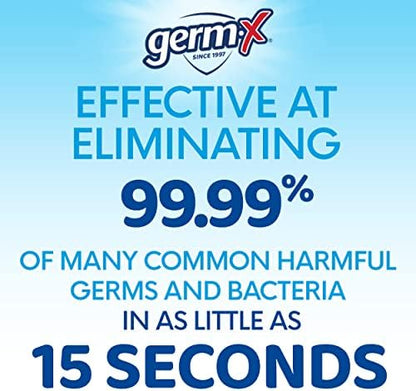 Germ-X Original Hand Sanitizer, 8 Fl Oz (Pack of 12), Less Drying Moisturizing Gel with Vitamin E, No Rinse Formula, Pump Bottle - Image 6