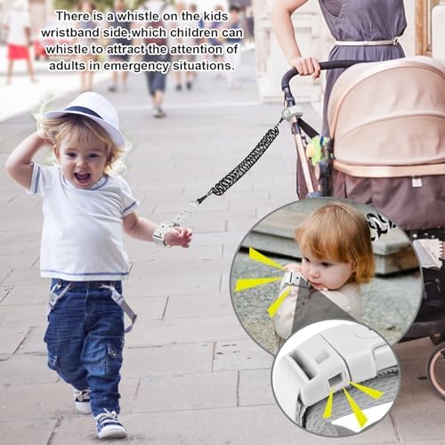 Side profile of Accmor reflective kid harness showing breathable material