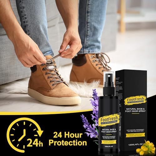 Friendly Foot heavy duty smell remover spray for footwear